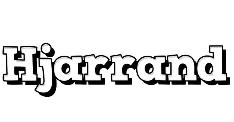 Hjarrand snowing logo