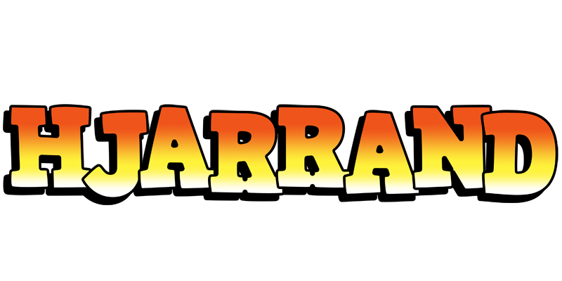 Hjarrand sunset logo