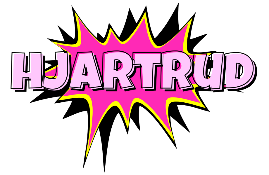 Hjartrud badabing logo