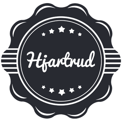 Hjartrud badge logo