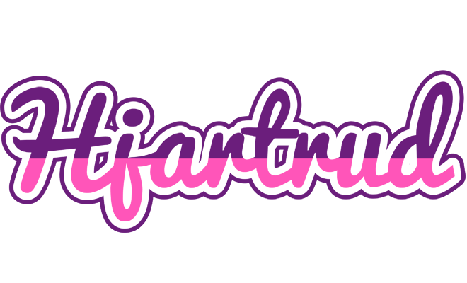 Hjartrud cheerful logo