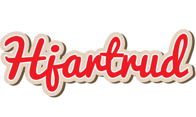 Hjartrud chocolate logo