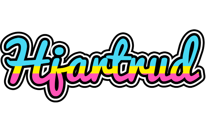 Hjartrud circus logo