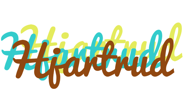 Hjartrud cupcake logo