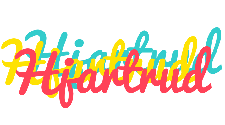 Hjartrud disco logo
