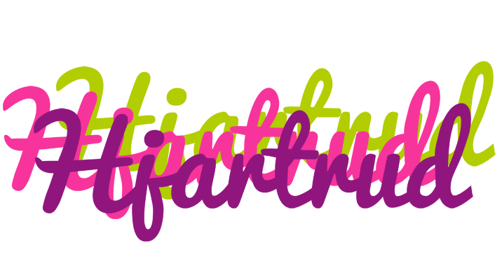 Hjartrud flowers logo