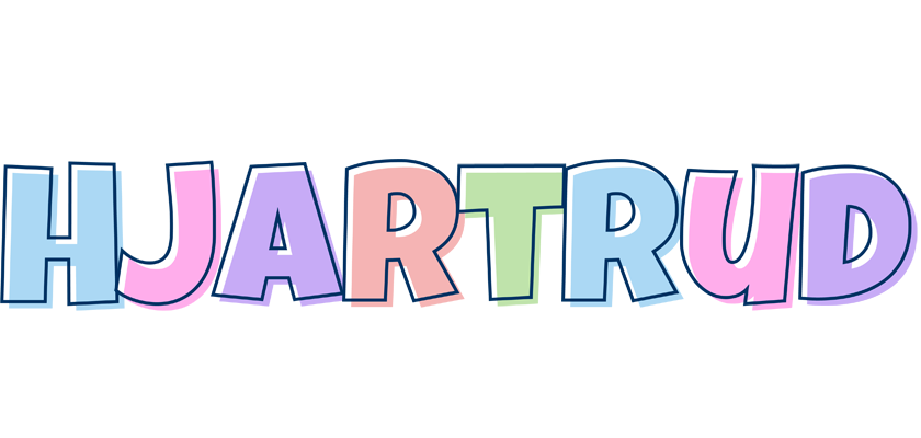 Hjartrud pastel logo