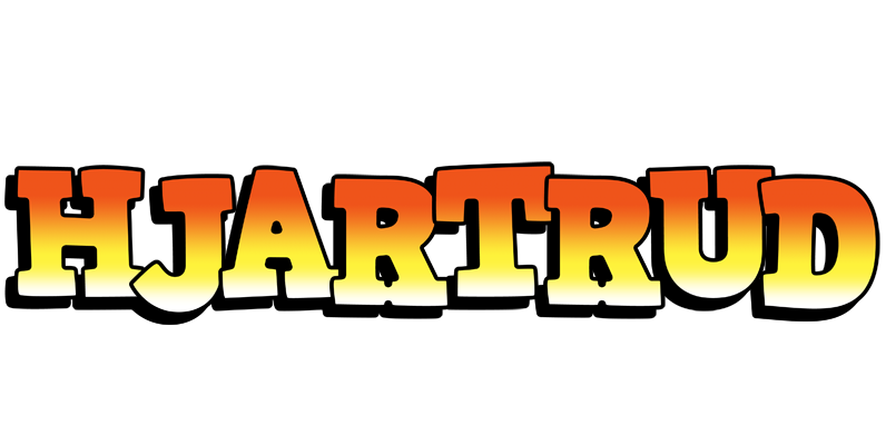 Hjartrud sunset logo