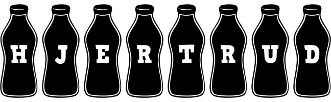 Hjertrud bottle logo