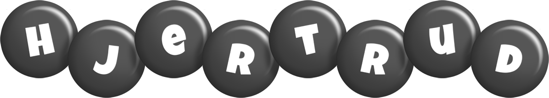 Hjertrud candy-black logo
