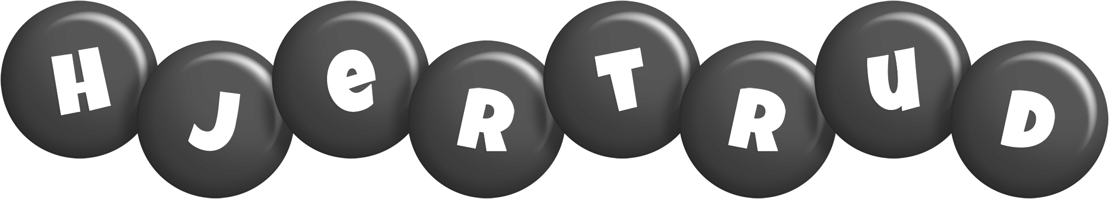 Hjertrud candy-black logo