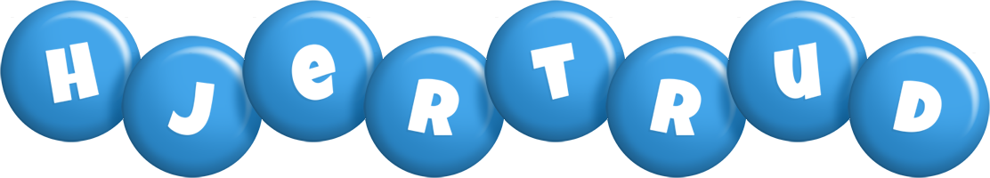 Hjertrud candy-blue logo