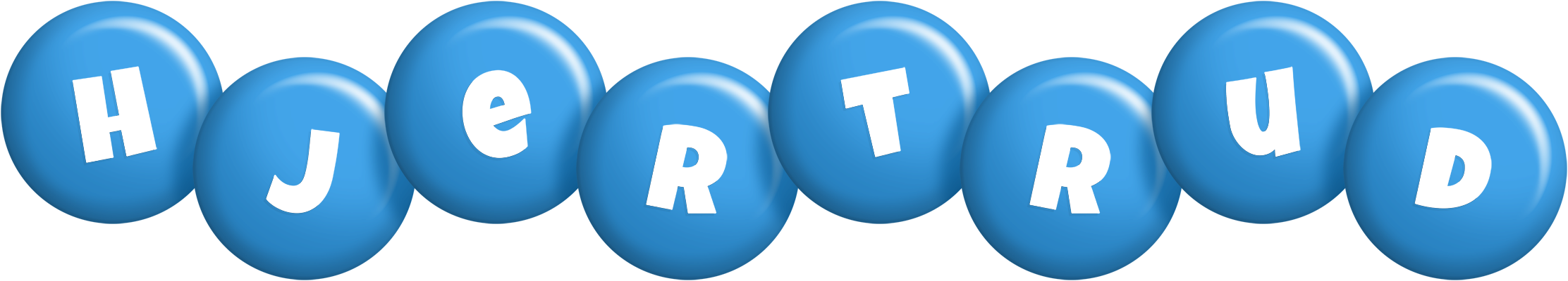 Hjertrud candy-blue logo