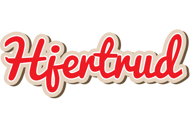 Hjertrud chocolate logo