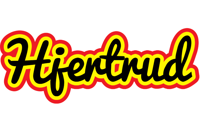 Hjertrud flaming logo