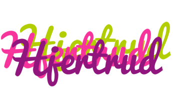 Hjertrud flowers logo