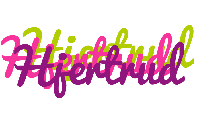 Hjertrud flowers logo
