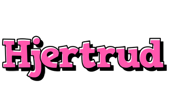 Hjertrud girlish logo