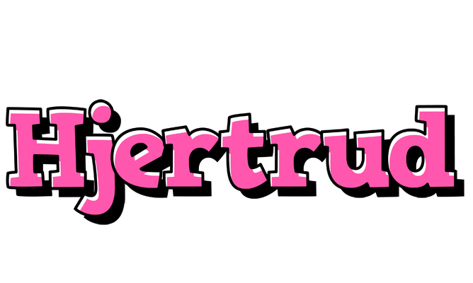 Hjertrud girlish logo