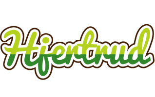 Hjertrud golfing logo