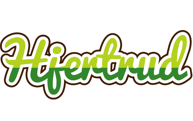 Hjertrud golfing logo