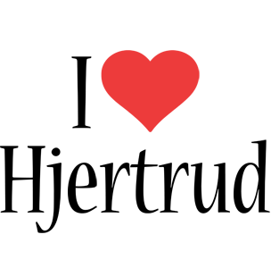 Hjertrud i-love logo