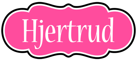 Hjertrud invitation logo