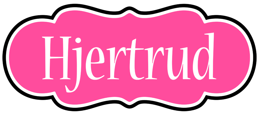 Hjertrud invitation logo