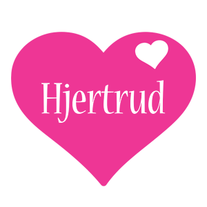 Hjertrud love-heart logo