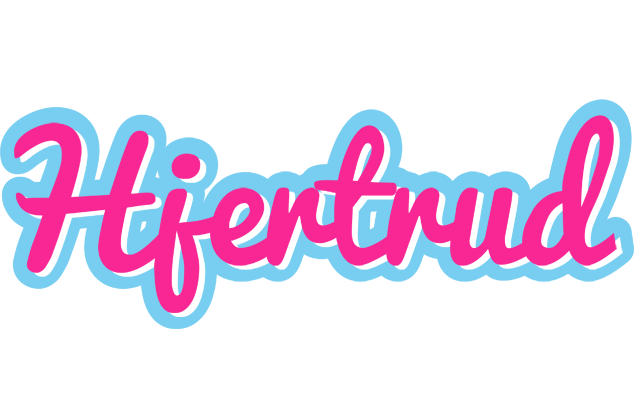 Hjertrud popstar logo