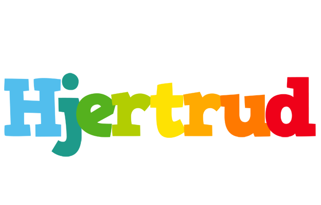 Hjertrud rainbows logo