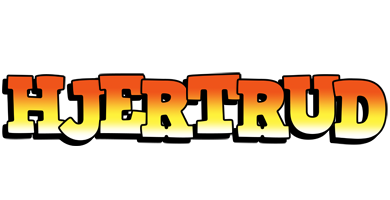 Hjertrud sunset logo