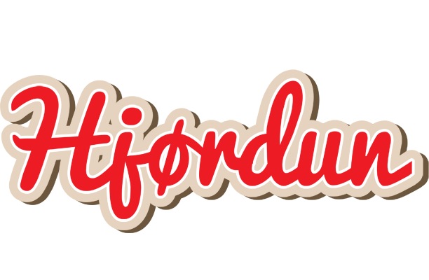 Hjørdun chocolate logo