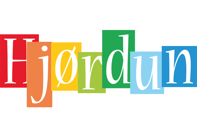 Hjørdun colors logo