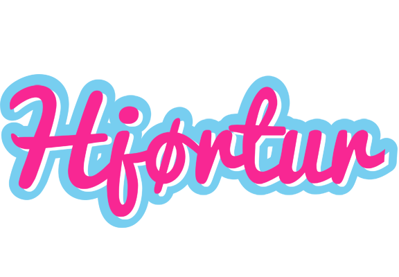 Hjørtur popstar logo