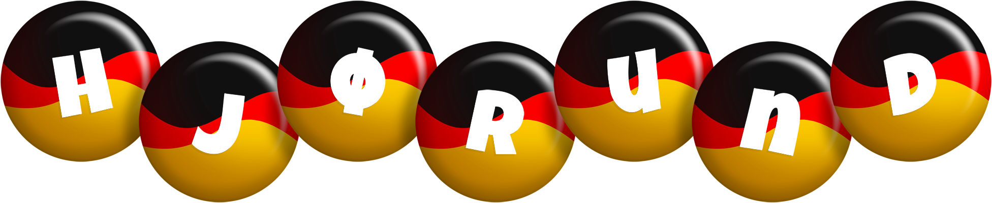 Hjørund german logo