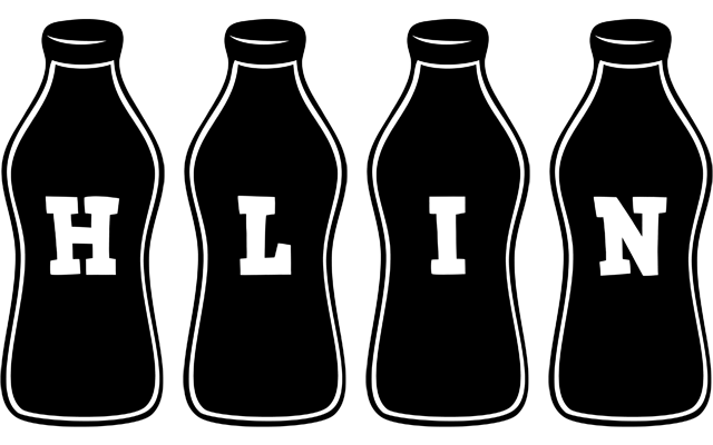 Hlin bottle logo