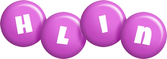Hlin candy-purple logo