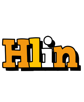 Hlin cartoon logo