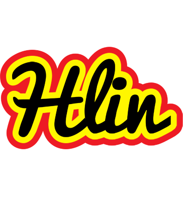 Hlin flaming logo