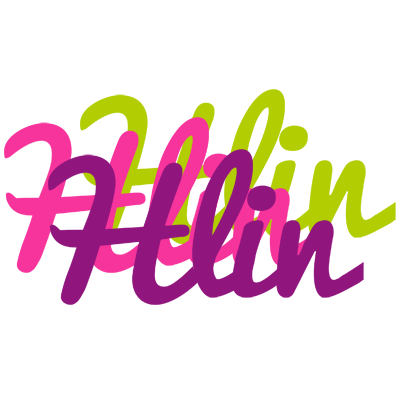Hlin flowers logo