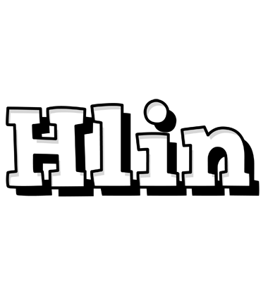 Hlin snowing logo