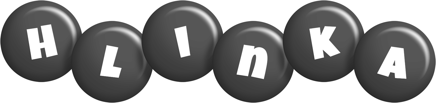 Hlinka candy-black logo