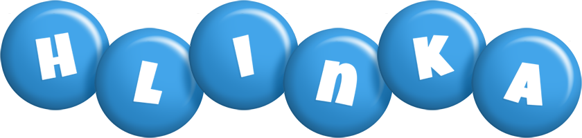 Hlinka candy-blue logo