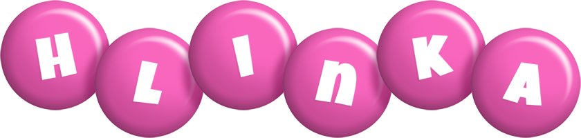 Hlinka candy-pink logo