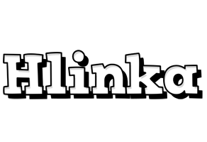 Hlinka snowing logo