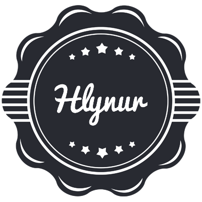 Hlynur badge logo