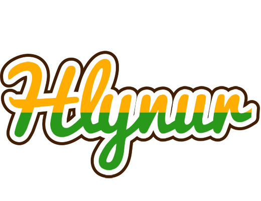 Hlynur banana logo