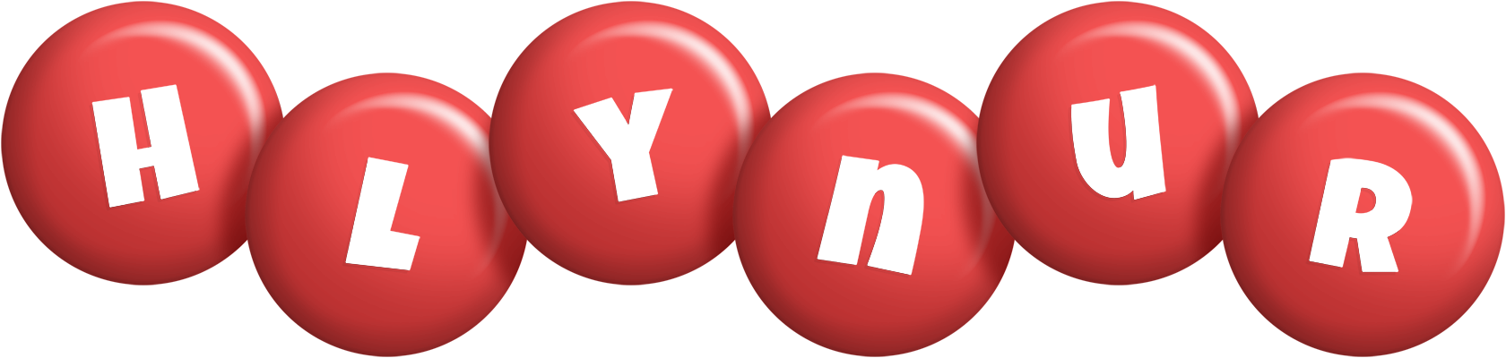 Hlynur candy-red logo