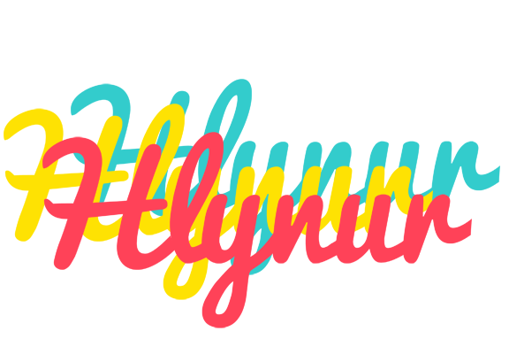 Hlynur disco logo